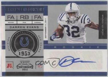 Darren Evans [Autograph] #126