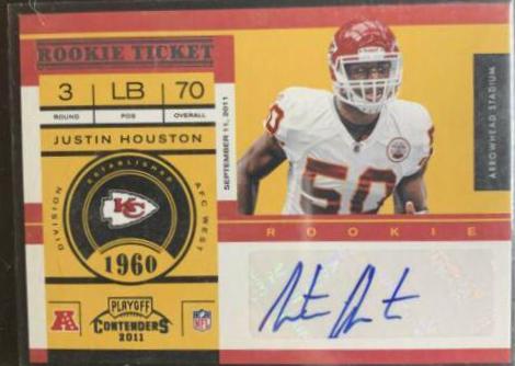 Justin Houston [Autograph] #147