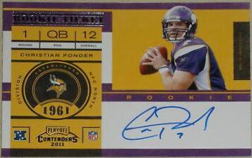 Christian Ponder [Autograph] #205