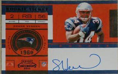 Shane Vereen [Autograph] #217