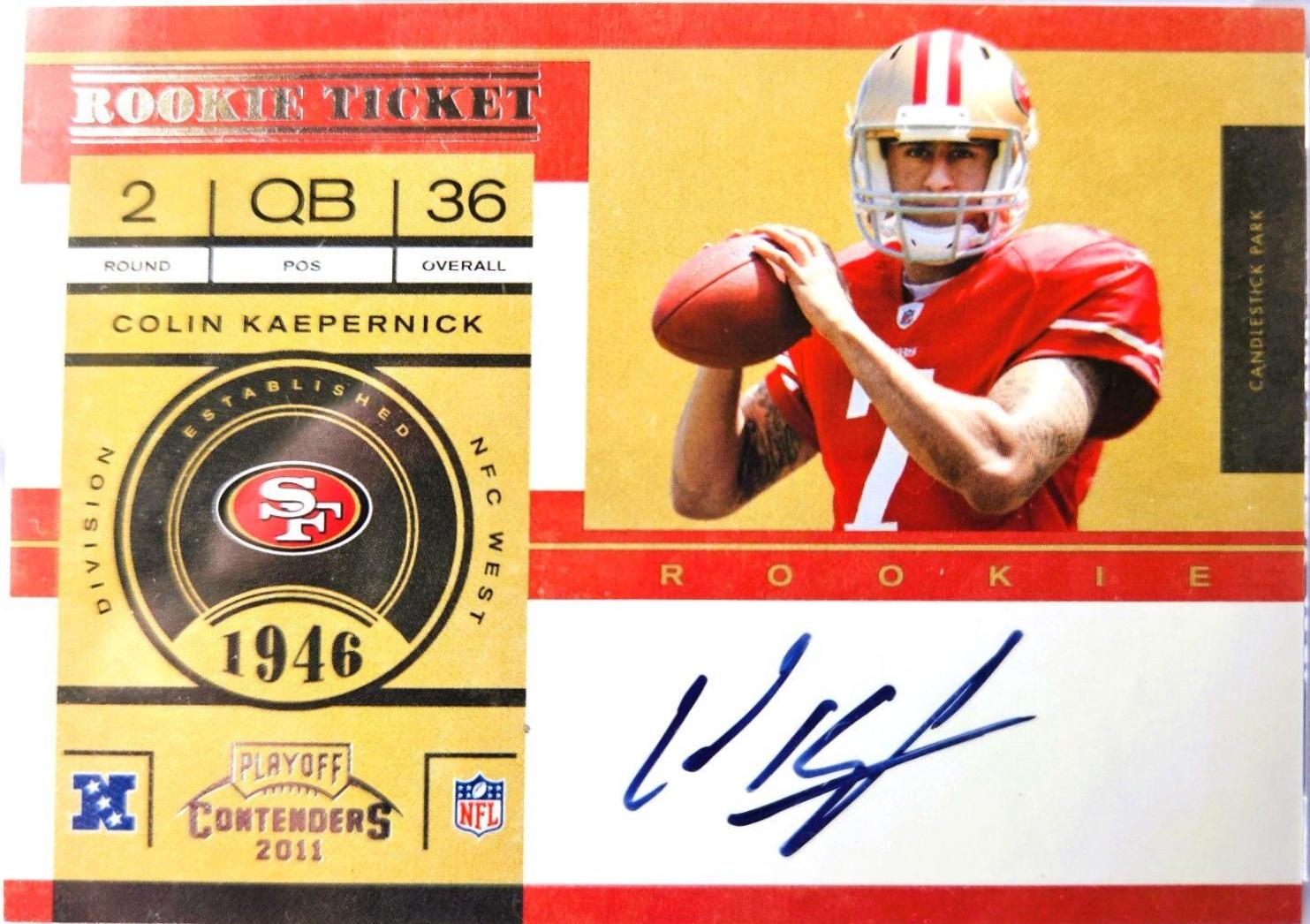 Colin Kaepernick [Playoff Ticket] #227