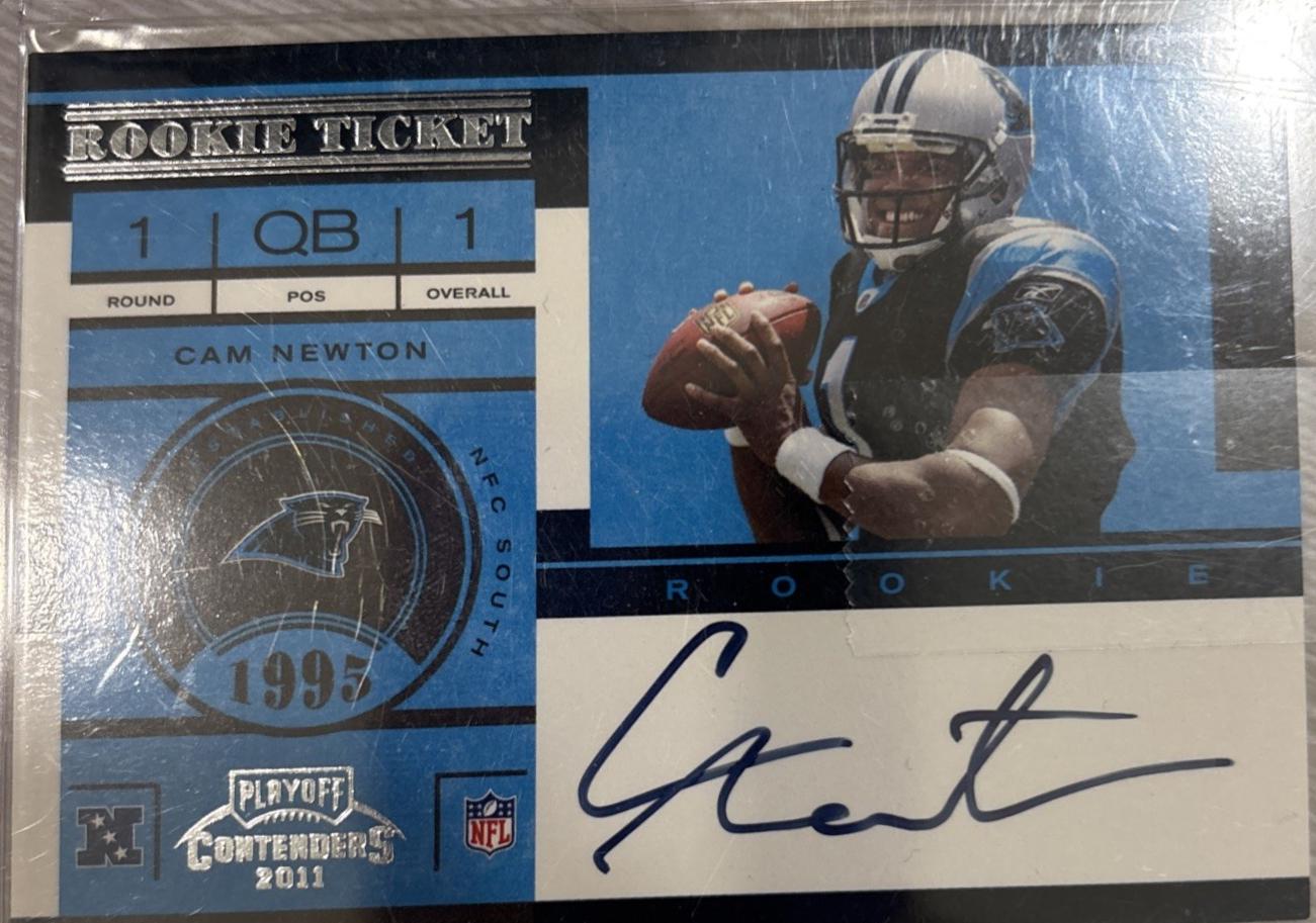 Cam Newton [Playoff Ticket] #228