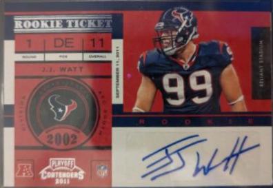 J.J. Watt [Playoff Ticket] #137