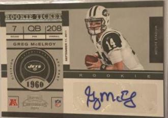 Greg McElroy [Autograph] #135