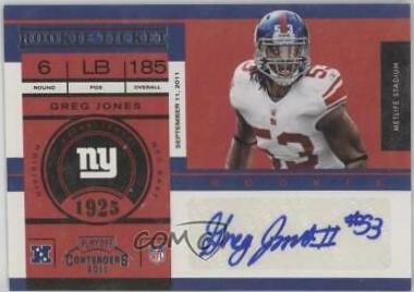 Greg Jones [Autograph] #134