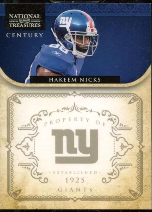 Hakeem Nicks [Century Silver] #101