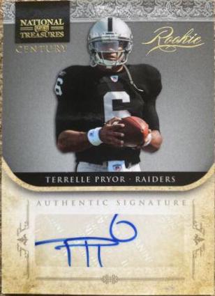 Terrelle Pryor [Autograph Century Black] #290
