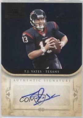 T.J. Yates [Autograph] #288