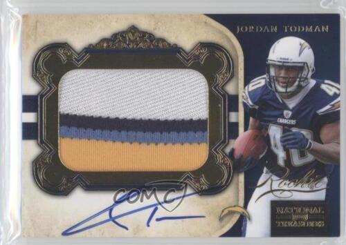 Jordan Todman [Rookie Signature Materials Gold] #324