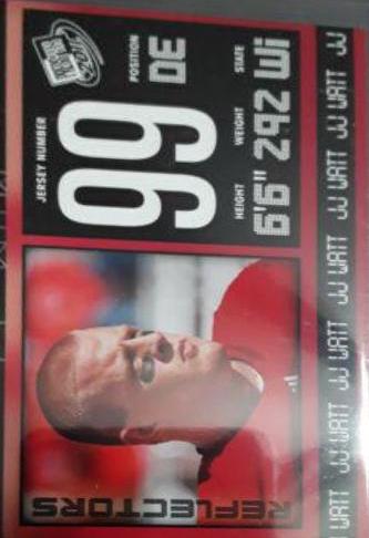 J.J. Watt [Reflectors Blue] #52