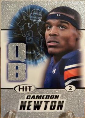 Cam Newton [Blue, Orange Jersey] #100