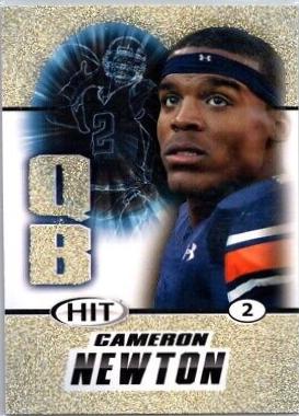 Cam Newton [Blue Jersey Gold] #100