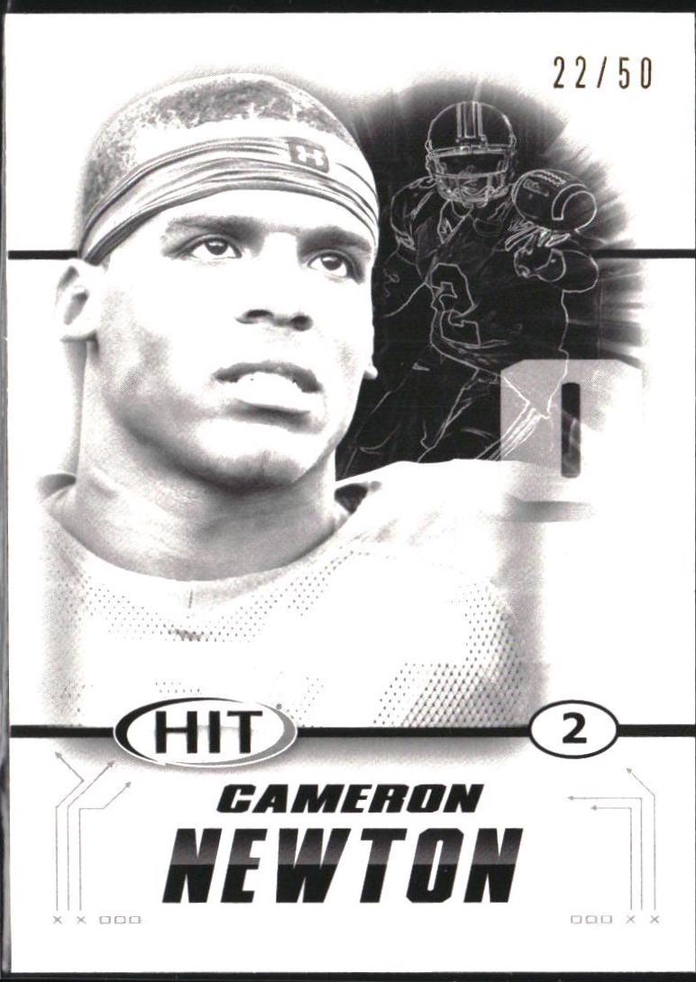 Cam Newton [Make Ready Cyan] #100