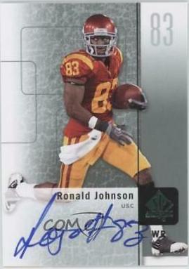 Ronald Johnson [Autograph] #24