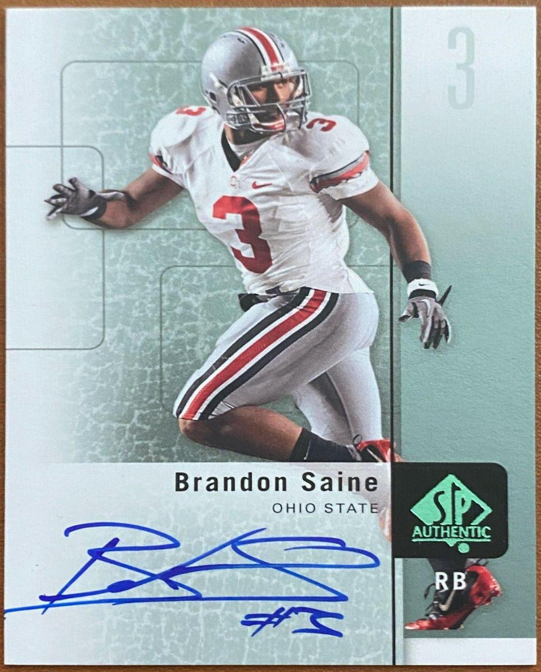 Brandon Saine [Autograph] #23