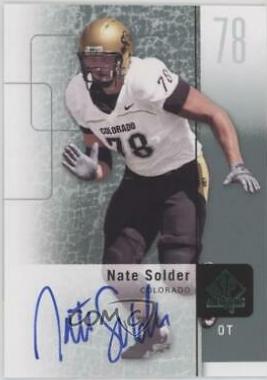 Nate Solder [Autograph] #22