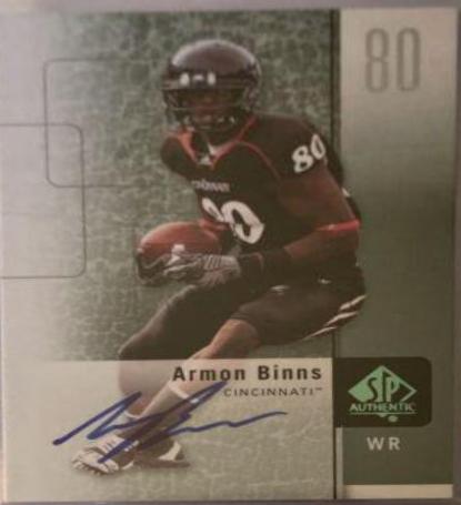 Armon Binns [Autograph] #33