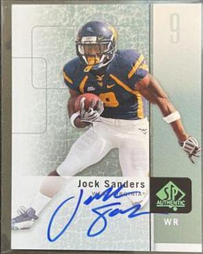 Jock Sanders [Autograph Gold] #65