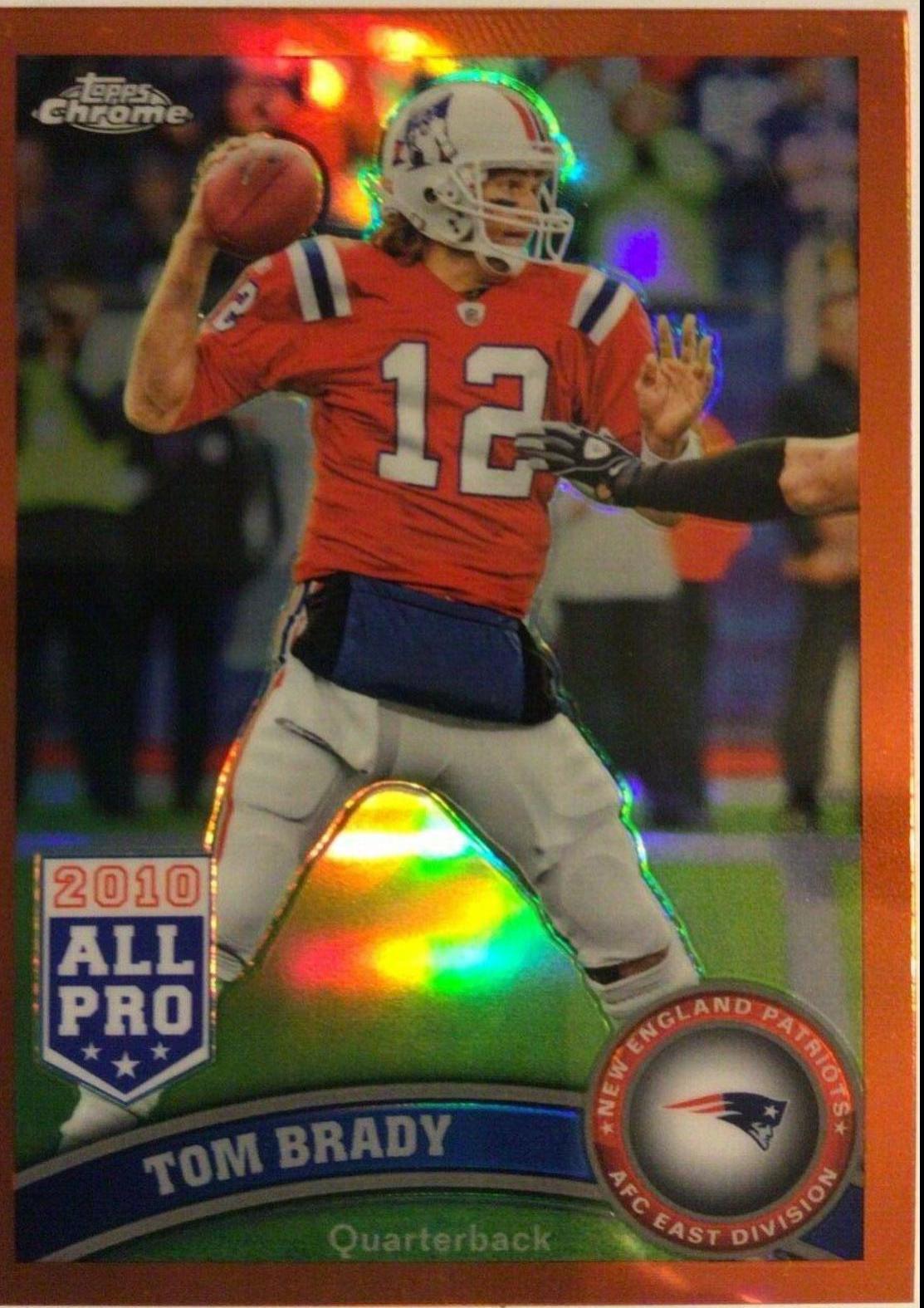 Tom Brady [Orange Refractor] #20
