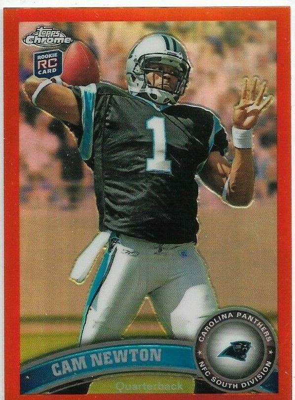 Cam Newton [Orange Refractor] #1