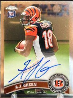 A.J. Green [Looking Left Autograph] #150