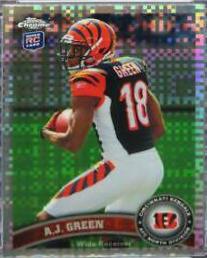 A.J. Green [Looking Left Xfractor] #150