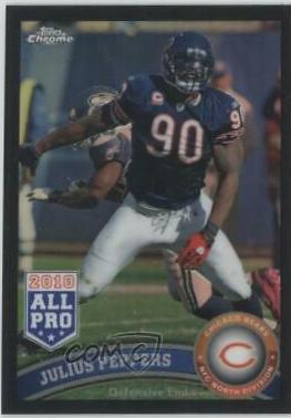 Julius Peppers [Black Refractor] #153
