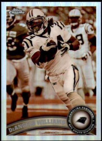 DeAngelo Williams [Gold Refractor] #161