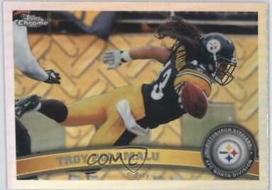 Troy Polamalu [Refractor] #180