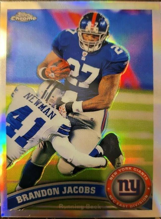 Brandon Jacobs [Refractor] #186