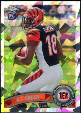 A.J. Green [Looking Left Crystal Atomic Refractor] #150