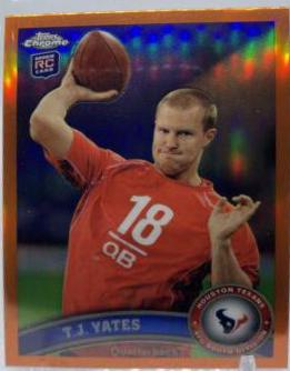 T.J. Yates [Orange Refractor] #159