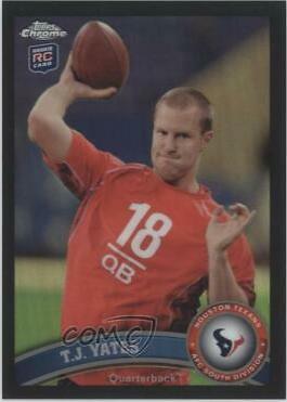 T.J. Yates [Black Refractor] #159
