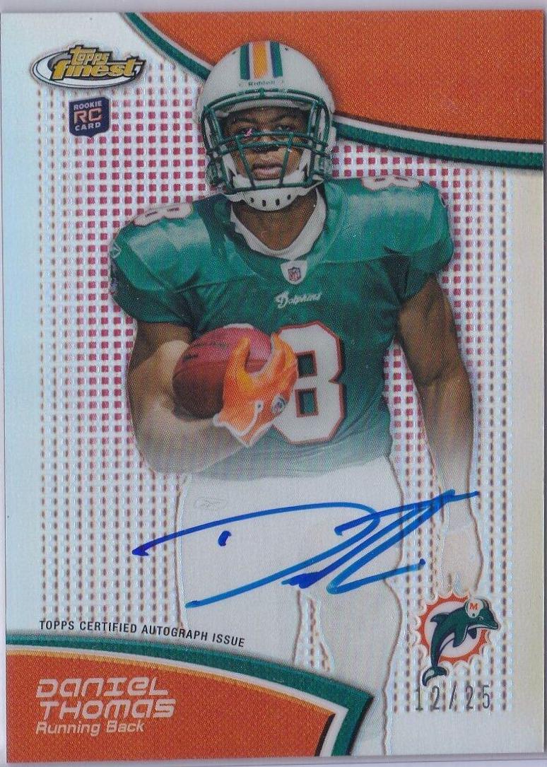 Daniel Thomas [Autograph Red Refractor] #45