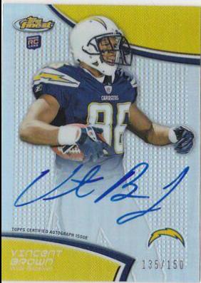 Vincent Brown [Autograph Refractor] #44
