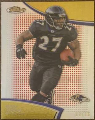 Ray Rice [Gold Refractor] #14
