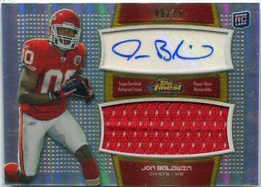 Jon Baldwin [Autograph Refractor] #23