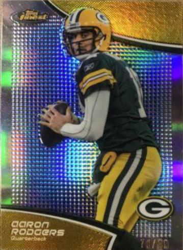 Aaron Rodgers [Blue Refractor] #50