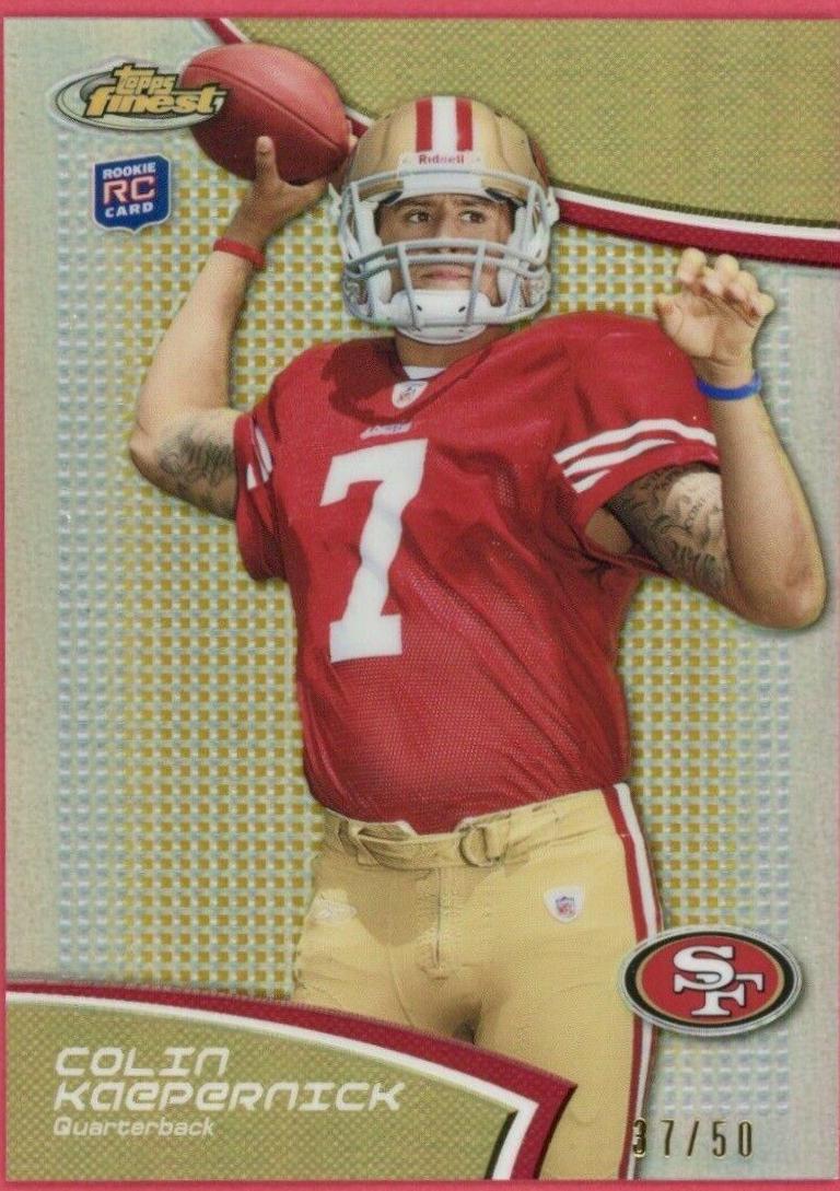 Colin Kaepernick [Gold Refractor] #52