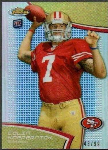Colin Kaepernick [Blue Refractor] #52