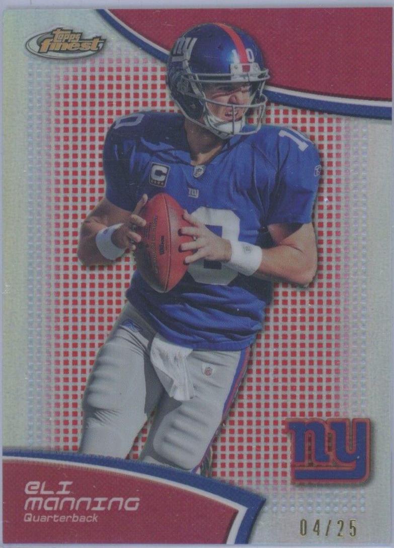 Eli Manning [Red Refractor] #66
