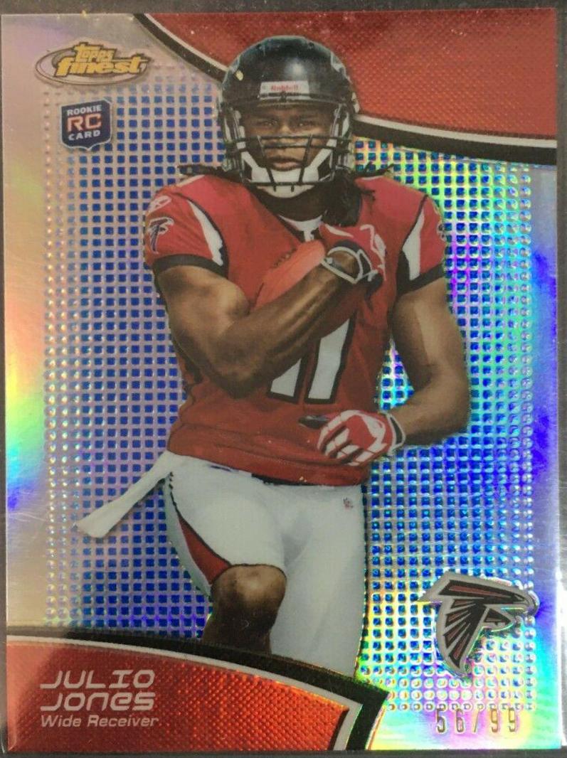 Julio Jones [Blue Refractor] #12