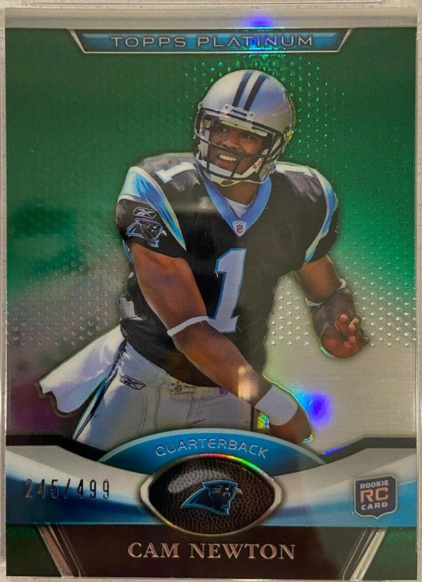 Cam Newton [Green Refractor] #1