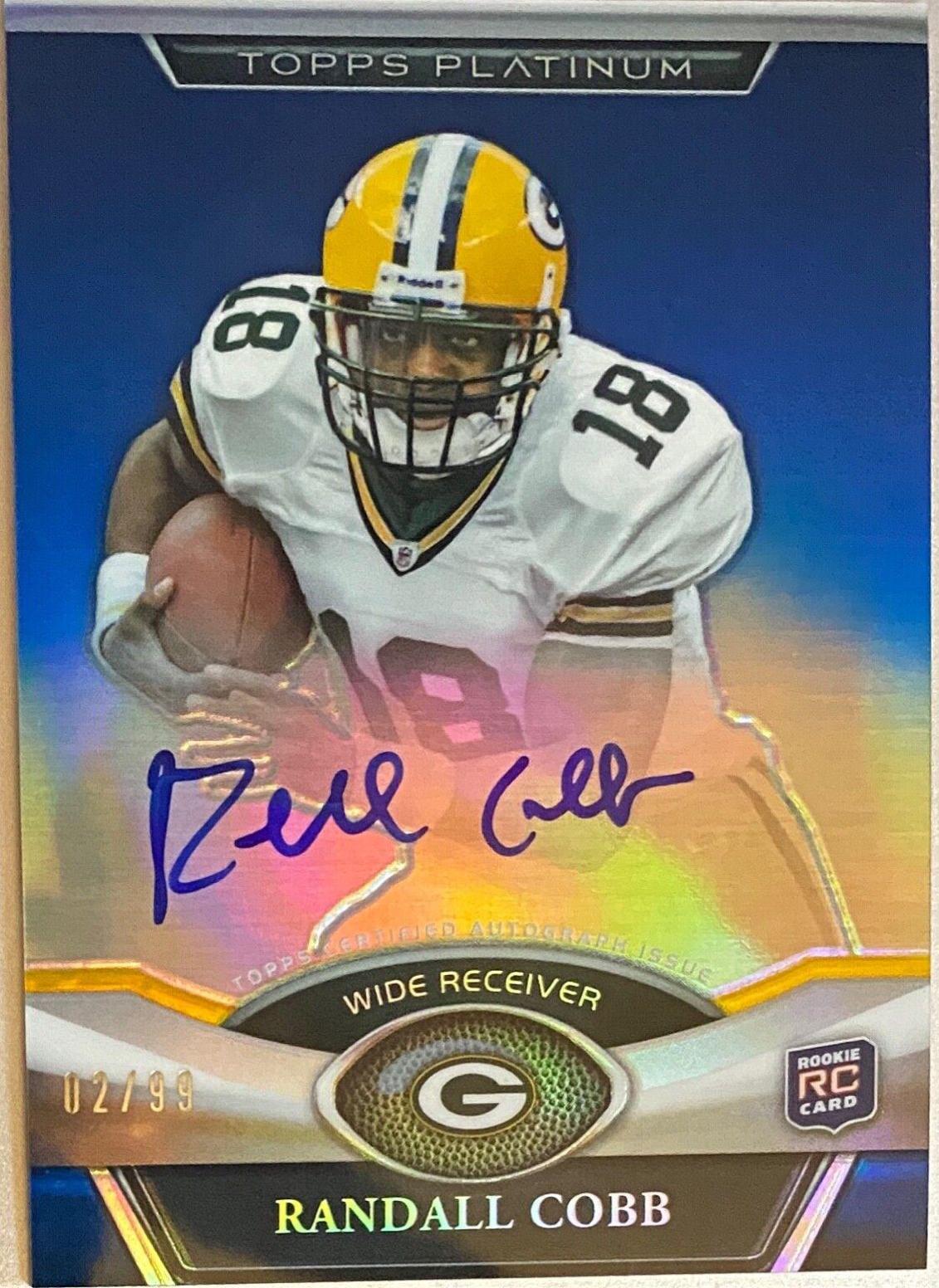 Randall Cobb [Rookie Patch Autograph] #11