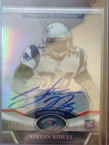 Stevan Ridley [Autograph] #15