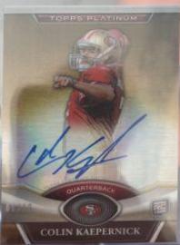 Colin Kaepernick [Autograph Gold Refractor] #59