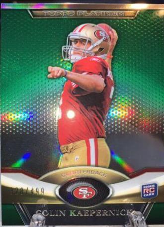 Colin Kaepernick [Green Refractor] #59
