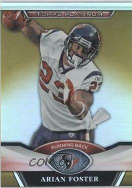 Arian Foster [Gold Refractor] #60