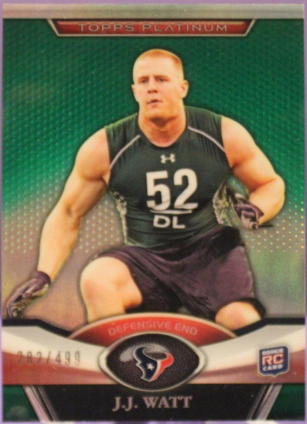 J.J. Watt [Green Refractor] #86