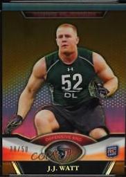 J.J. Watt [Gold Refractor] #86